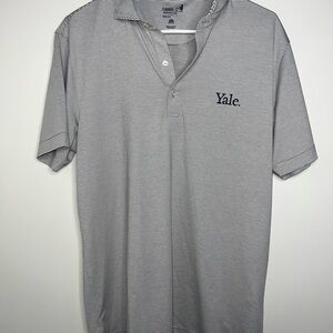 johnnie-O Yale Gray Polo Shirt